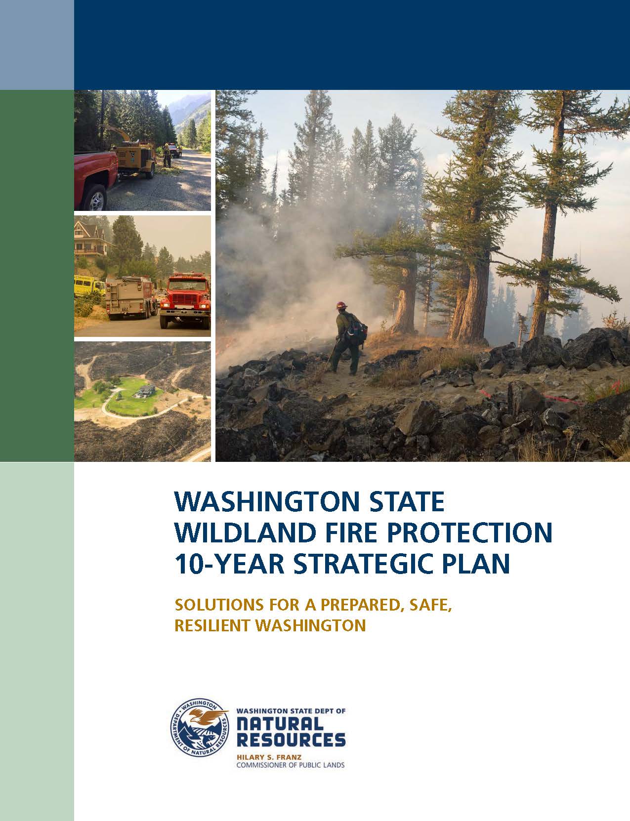 Image of Washington State Wildland Fire Protection 10-Year Strategic Plan (2018)