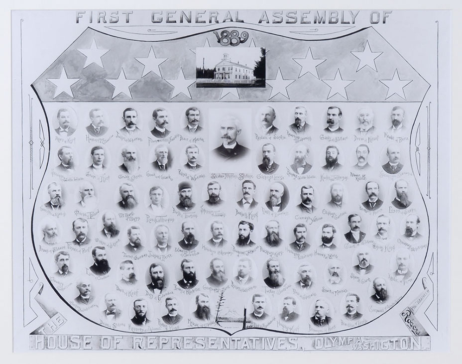 House of Representatives class photo for the class of 1889