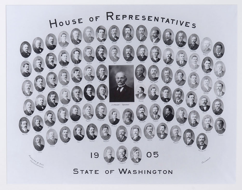 House of Representatives class photo for the class of 1905