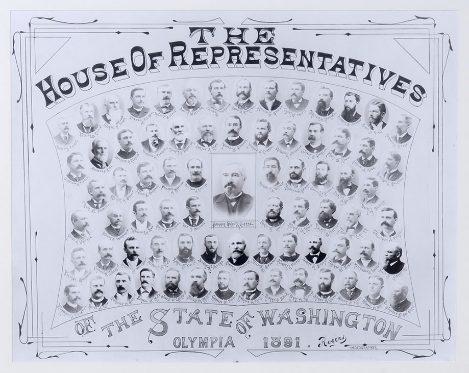 House of Representatives class photo for the class of 1891