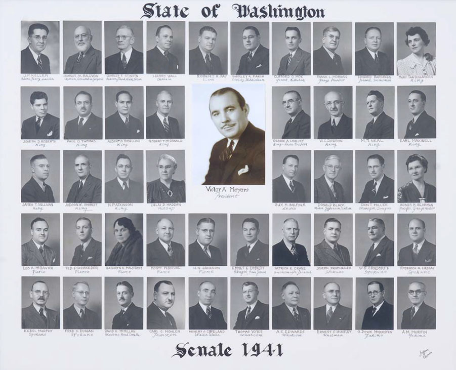 Senate class photo for the class of 1941