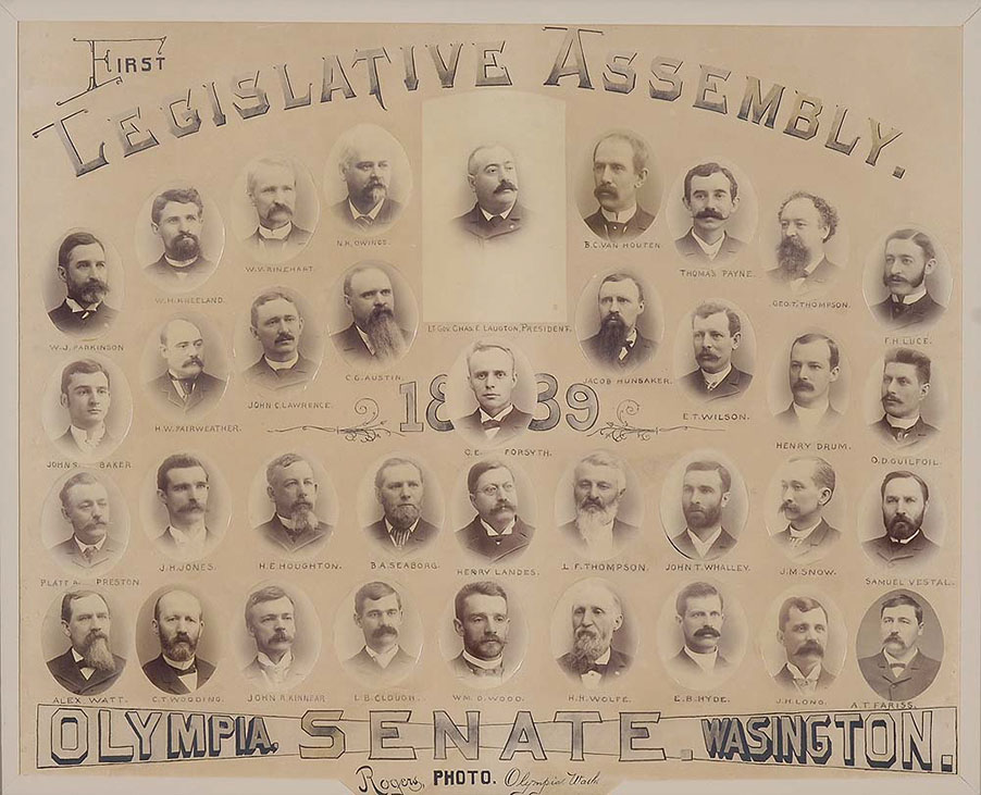 Senate class photo for the class of 1889