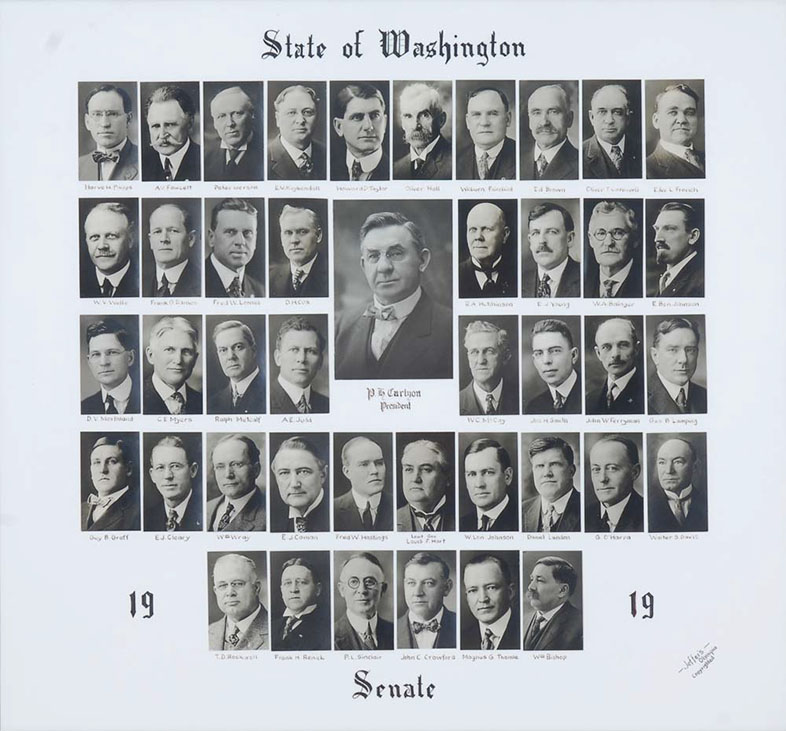 Senate class photo for the class of 1919