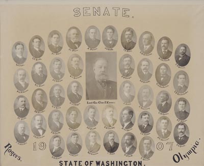 Senate class photo for the class of 1907