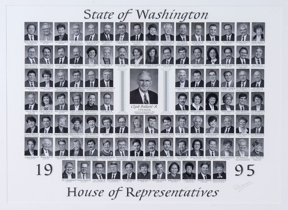 House of Representatives class photo for the class of 1995