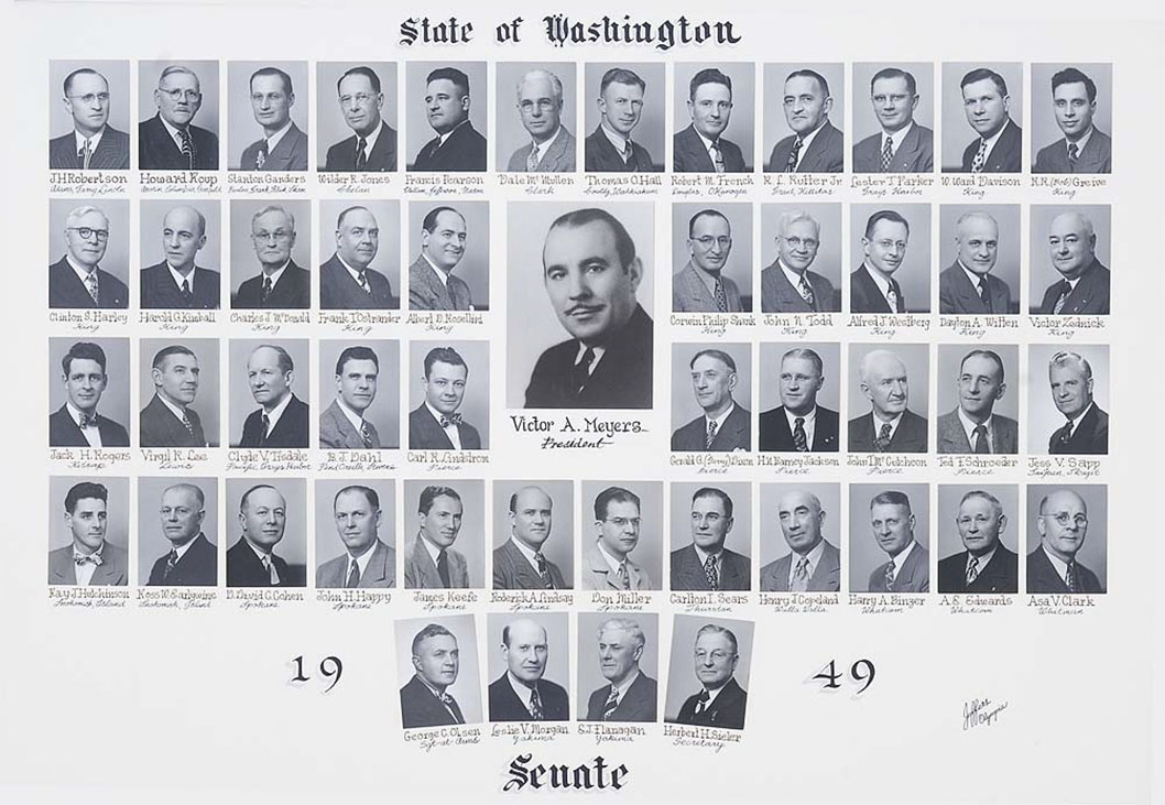 Senate class photo for the class of 1949