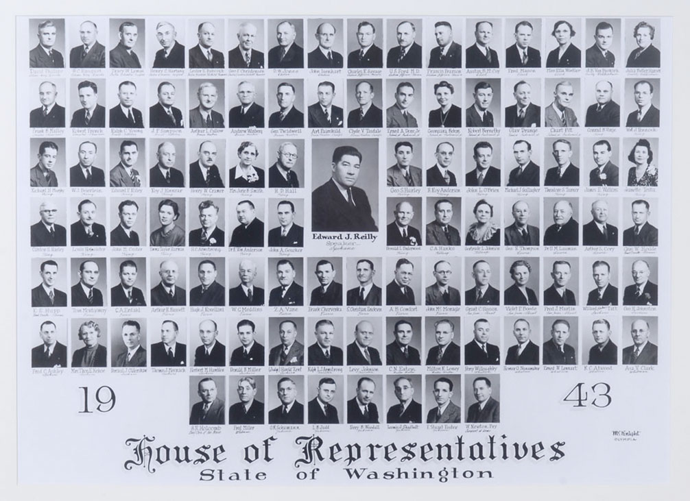 House of Representatives class photo for the class of 1943