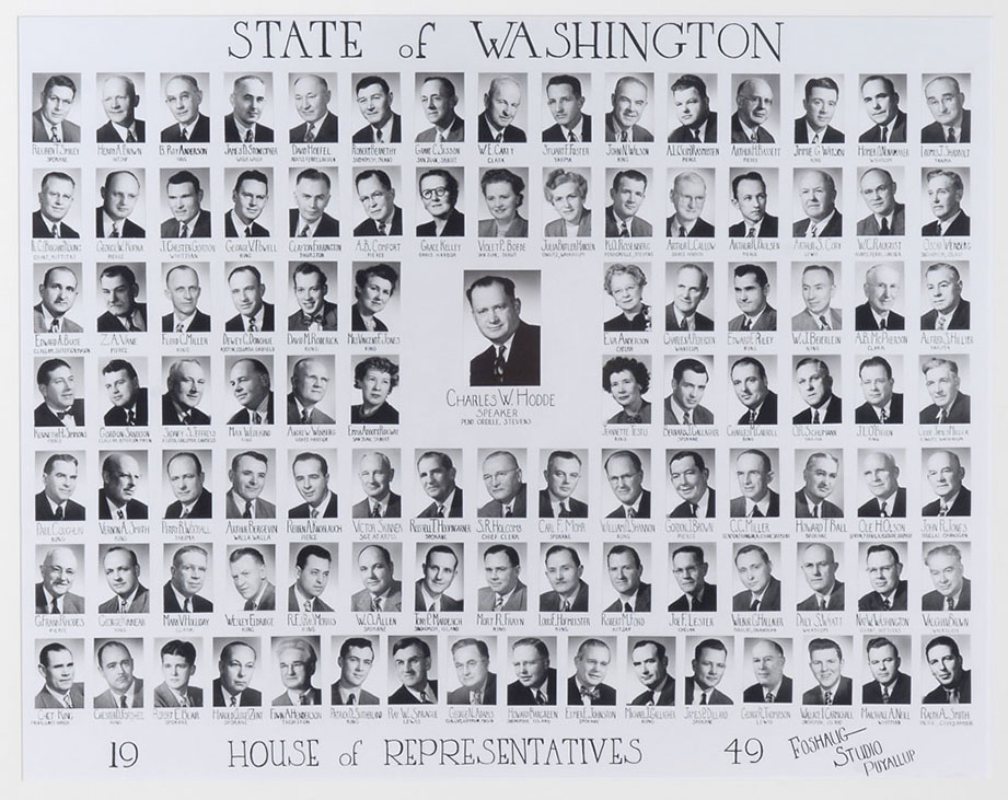 House of Representatives class photo for the class of 1949