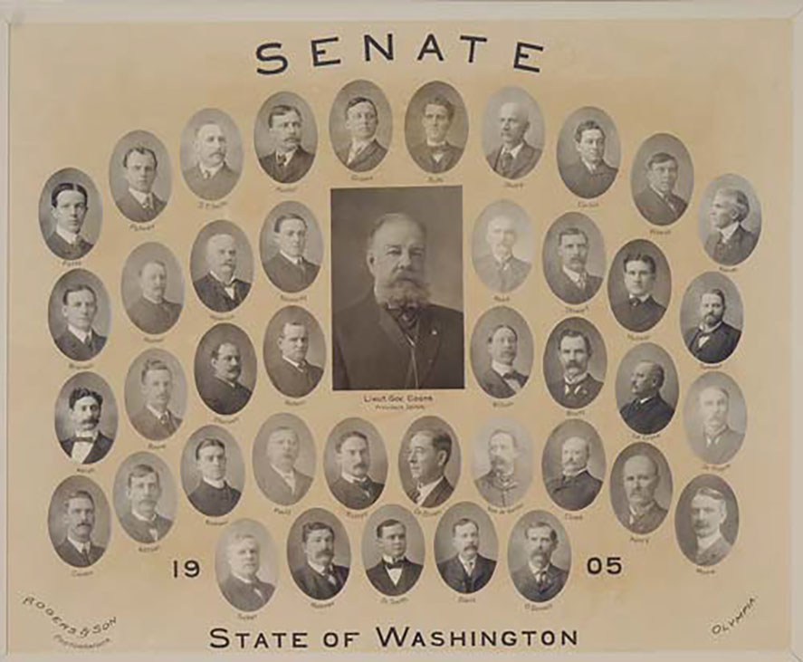 Senate class photo for the class of 1905