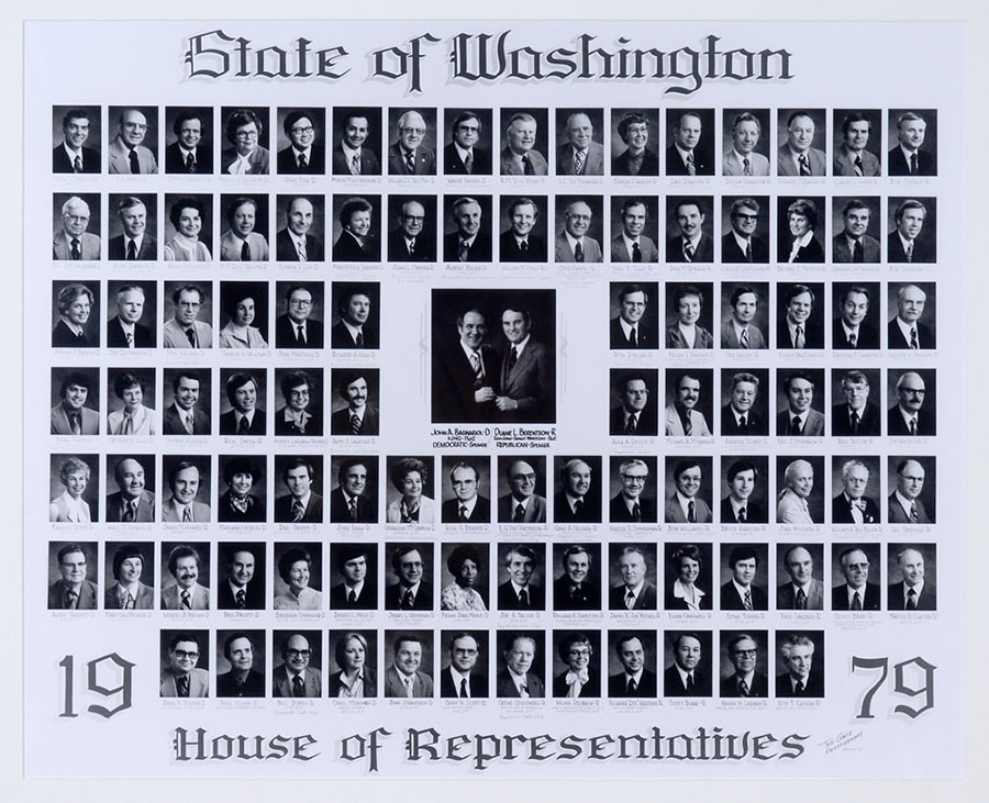 House of Representatives class photo for the class of 1979