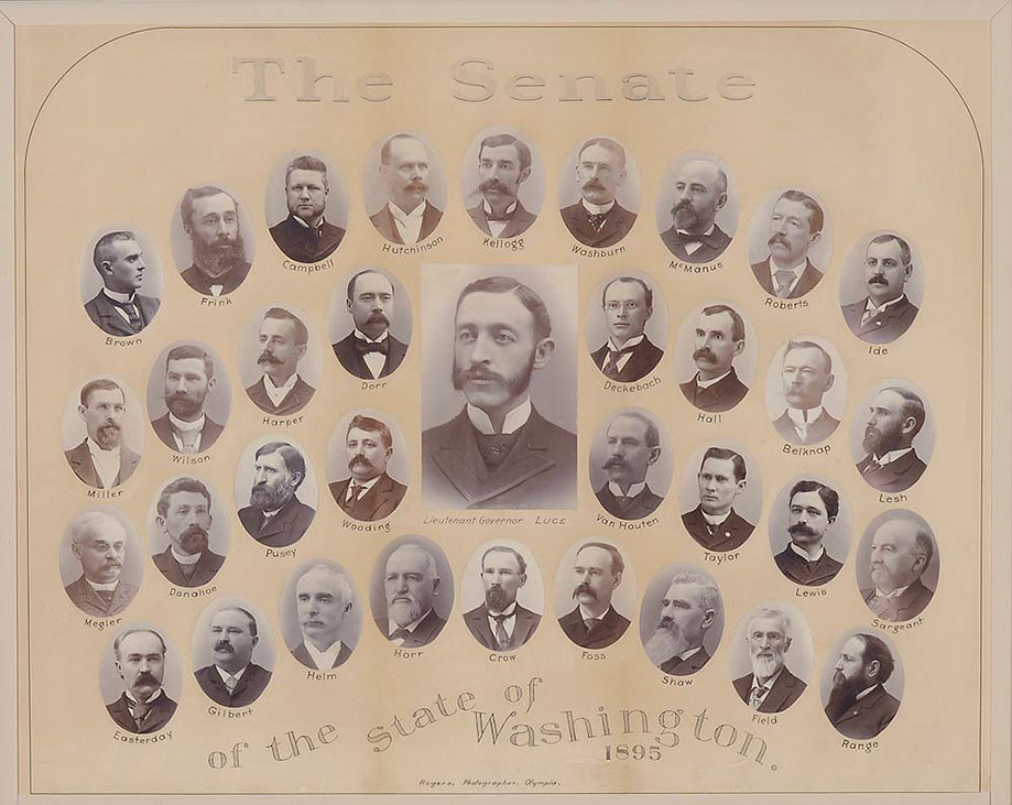 Senate class photo for the class of 1895