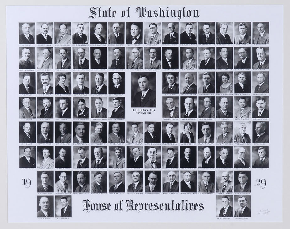 House of Representatives class photo for the class of 1929