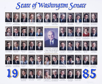 Senate class photo for the class of 1985