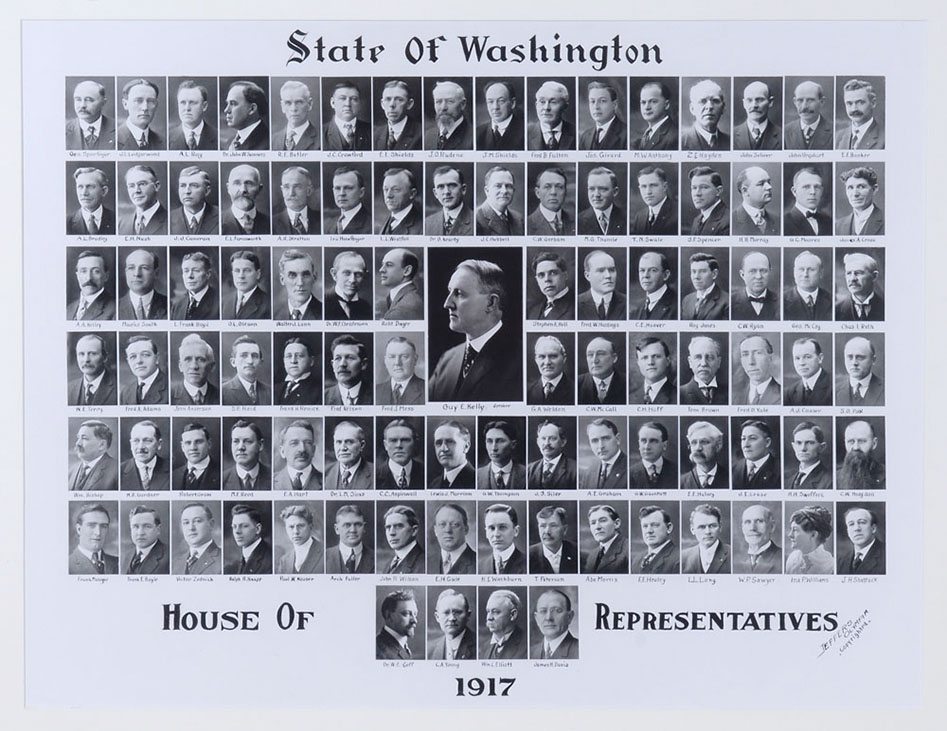 House of Representatives class photo for the class of 1917