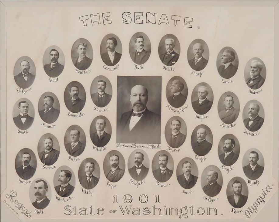 Senate class photo for the class of 1901