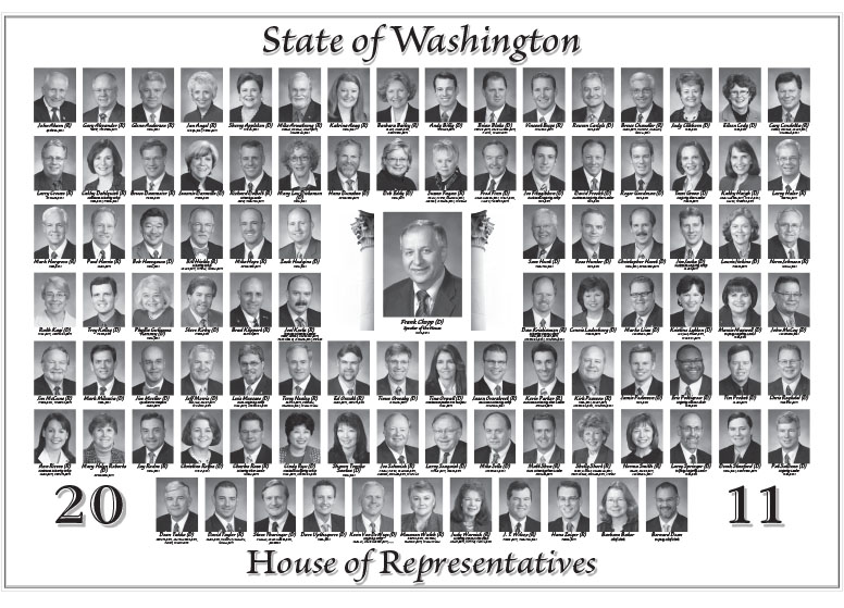 House of Representatives class photo for the class of 2011