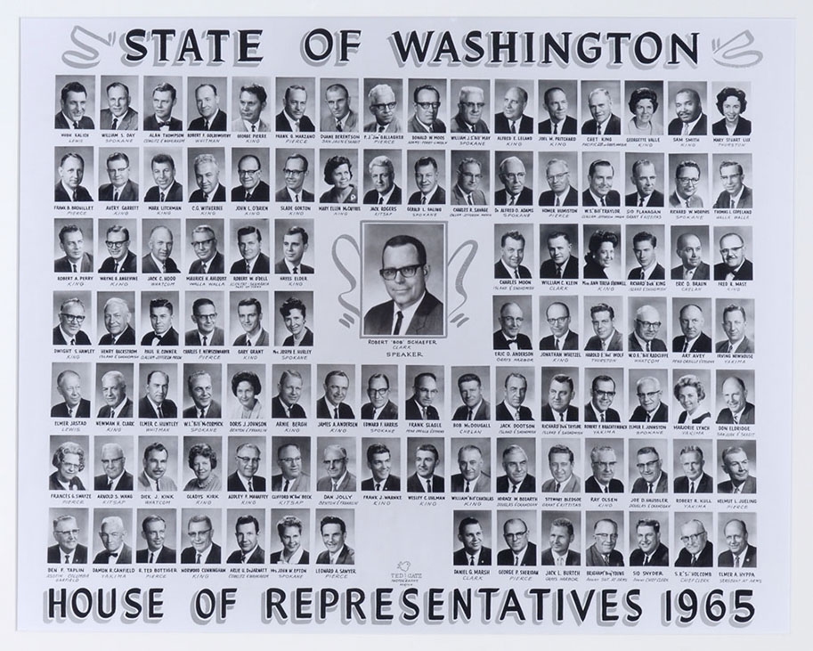 House of Representatives class photo for the class of 1965