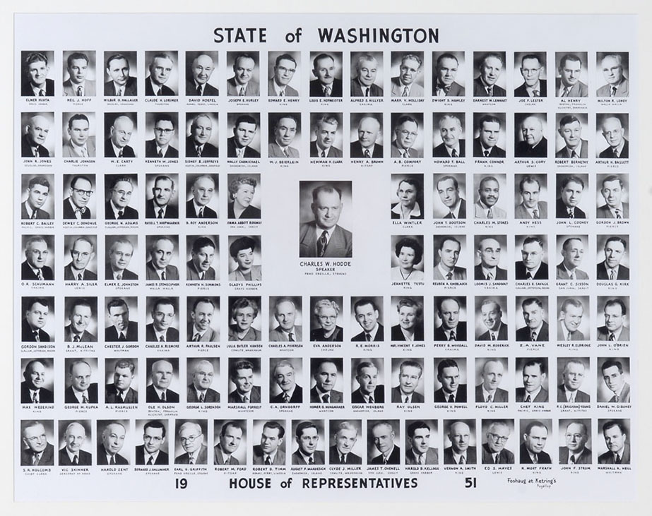 House of Representatives class photo for the class of 1951