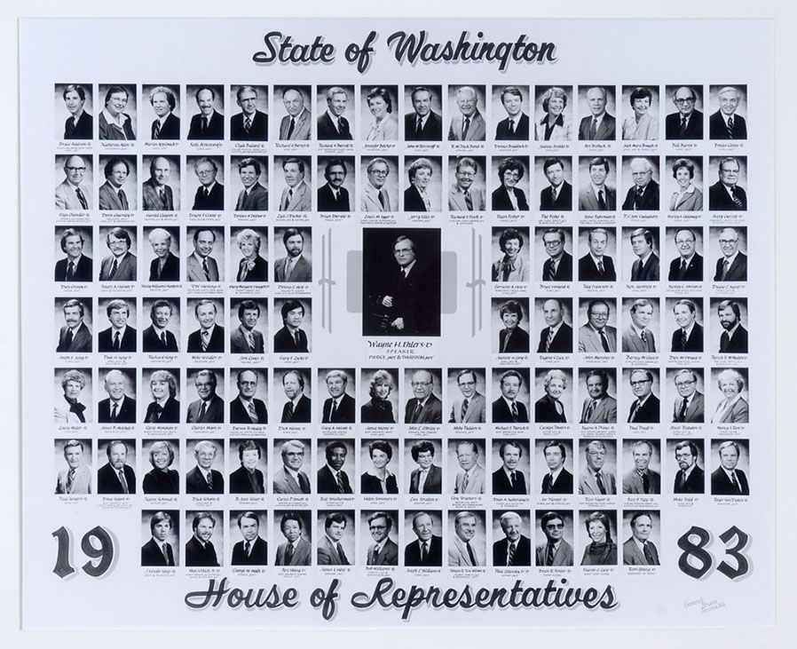 House of Representatives class photo for the class of 1983