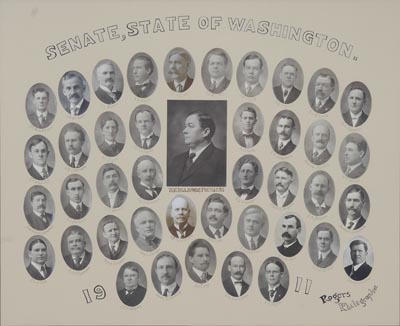 Senate class photo for the class of 1911