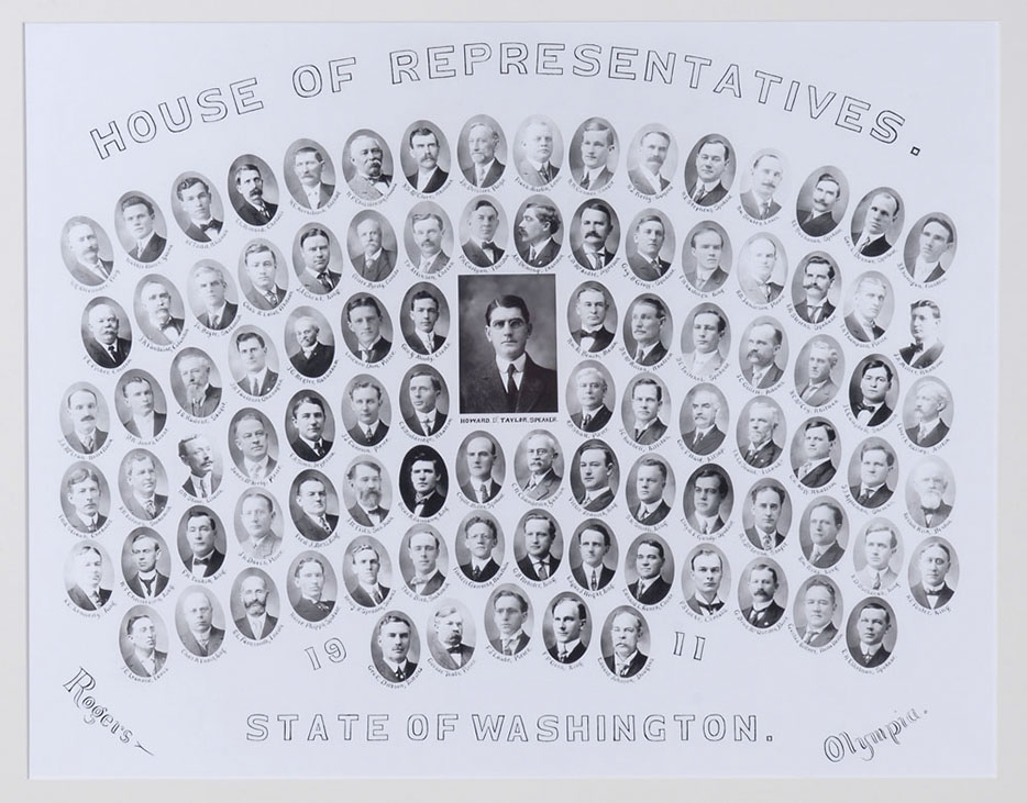 House of Representatives class photo for the class of 1911