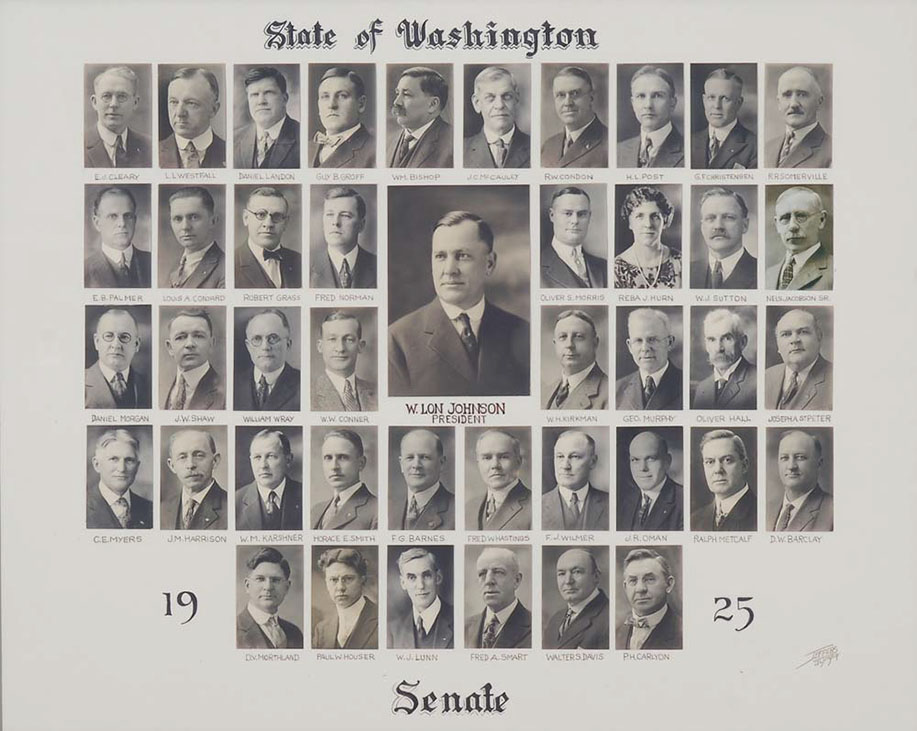 Senate class photo for the class of 1925