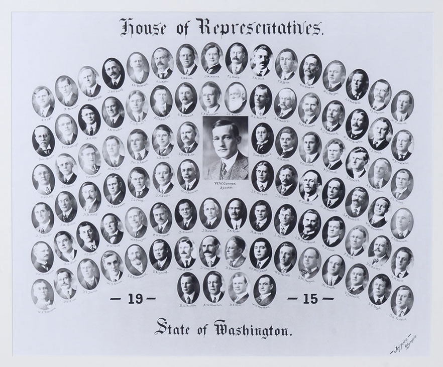 House of Representatives class photo for the class of 1915