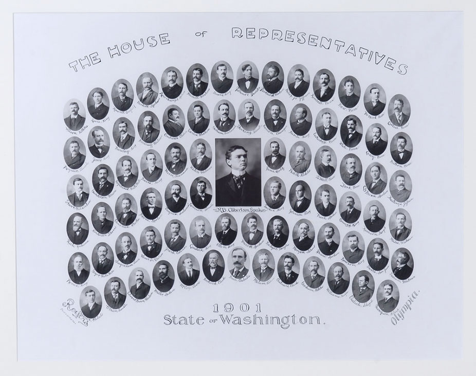 House of Representatives class photo for the class of 1901