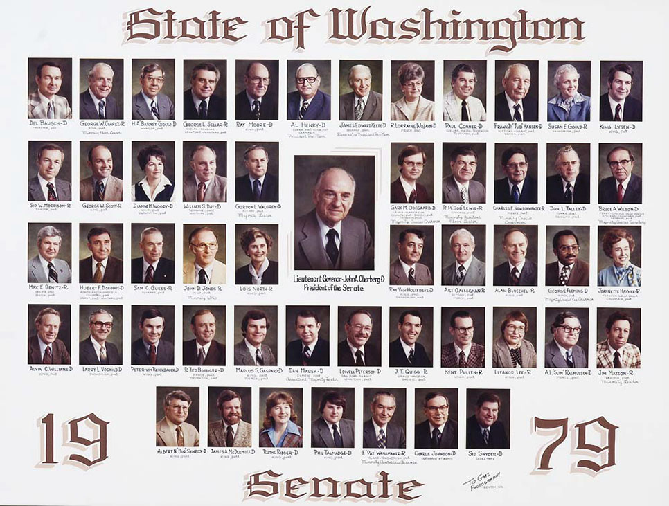 Senate class photo for the class of 1979