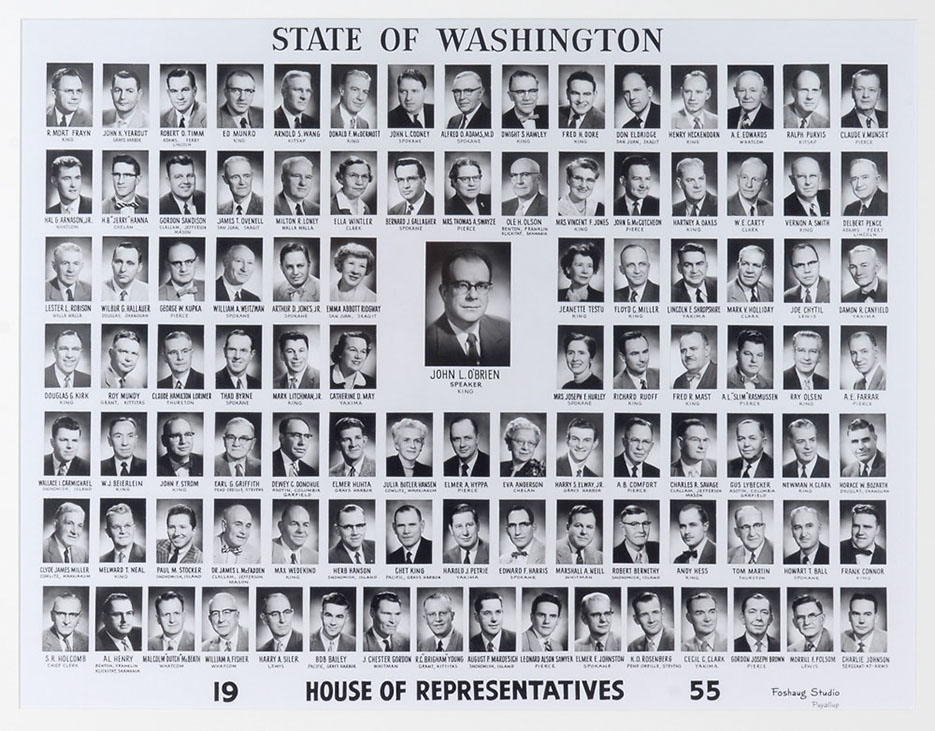 House of Representatives class photo for the class of 1955