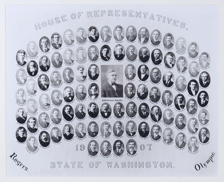 House of Representatives class photo for the class of 1907