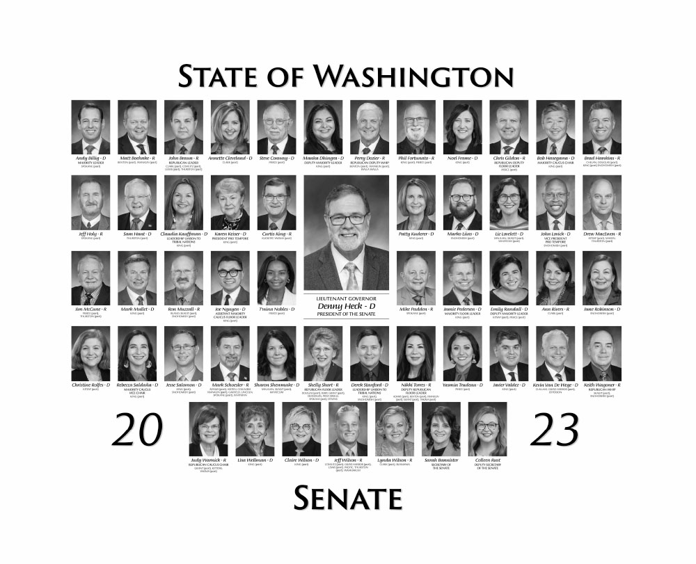 Senate class photo for the class of 2023