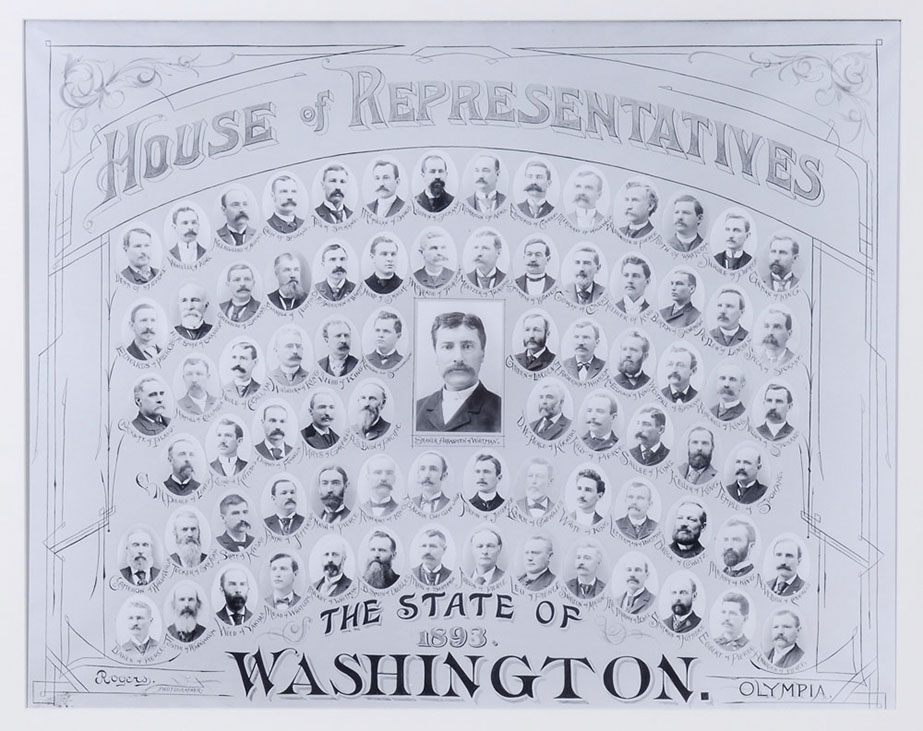 House of Representatives class photo for the class of 1893