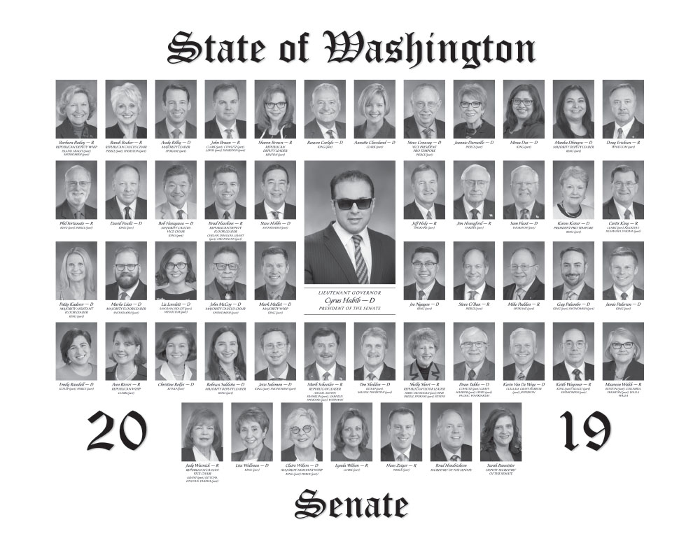 Senate class photo for the class of 2019