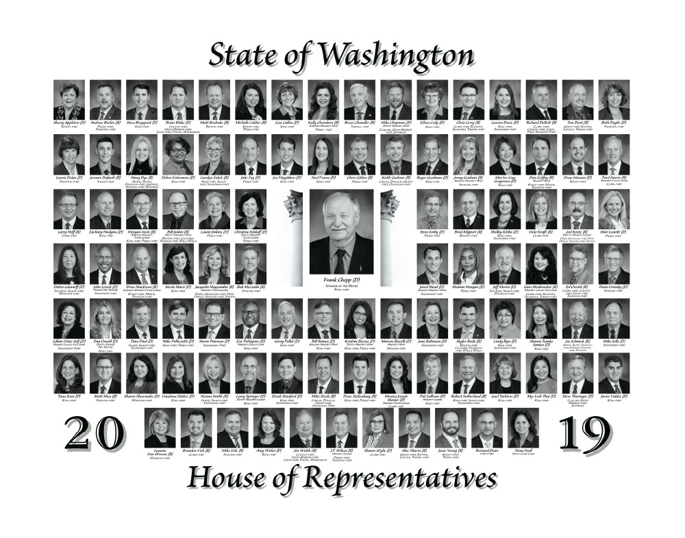 House of Representatives class photo for the class of 2019