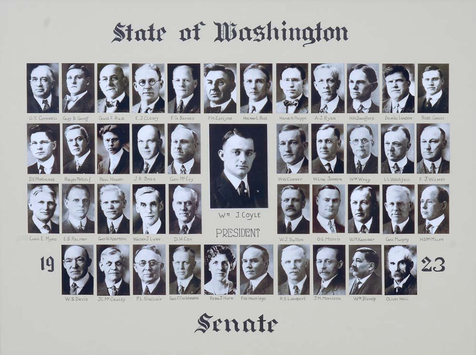 Senate class photo for the class of 1923