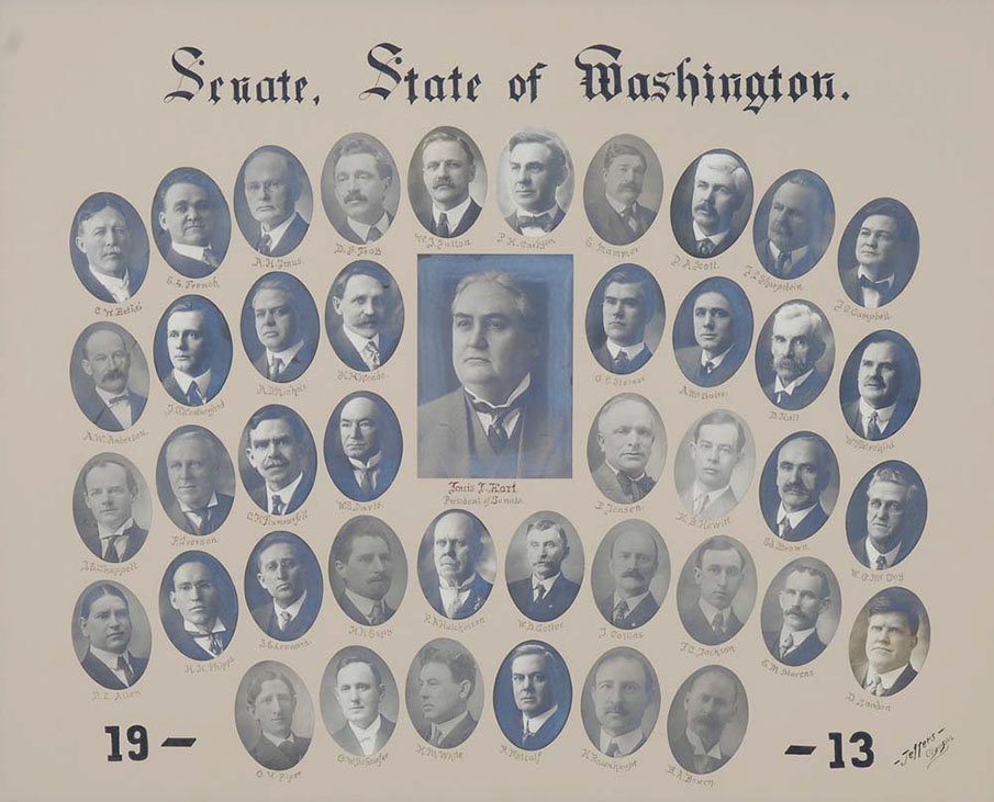 Senate class photo for the class of 1913