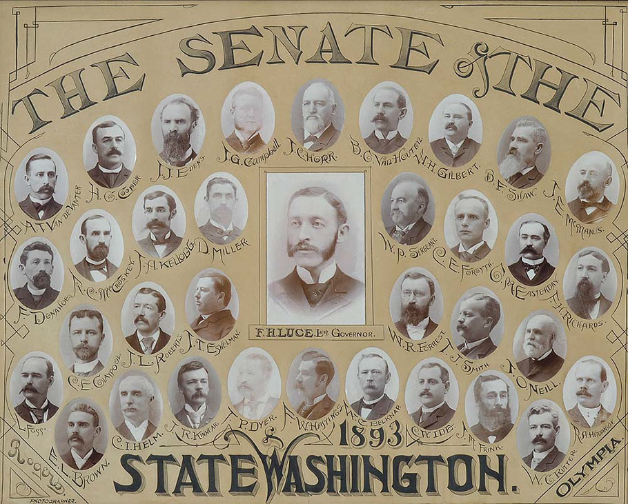 Senate class photo for the class of 1893