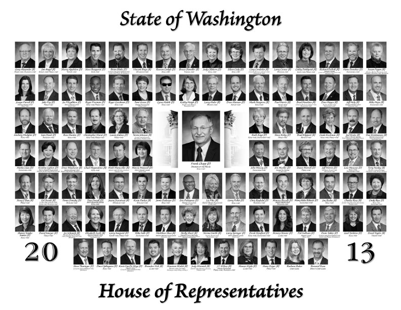 House of Representatives class photo for the class of 2013