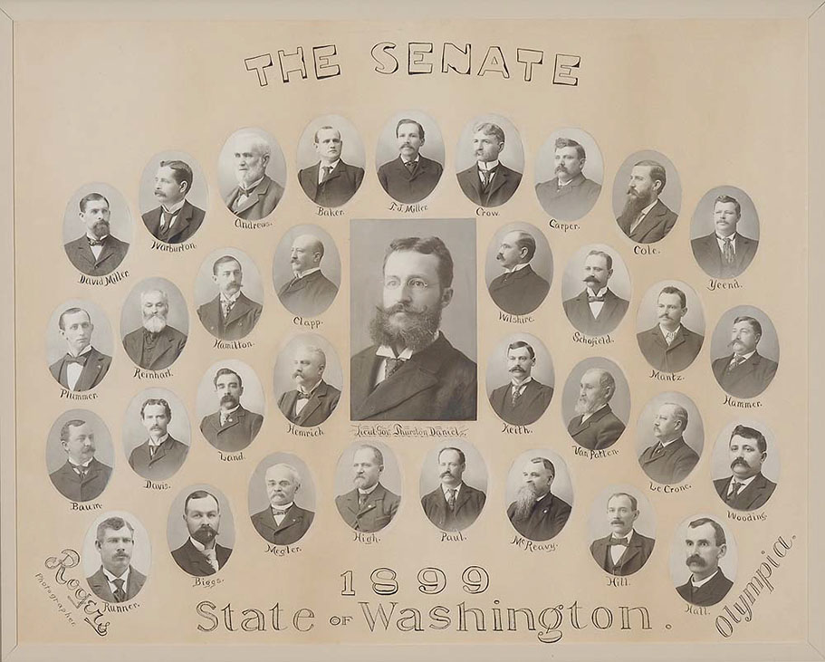 Senate class photo for the class of 1899