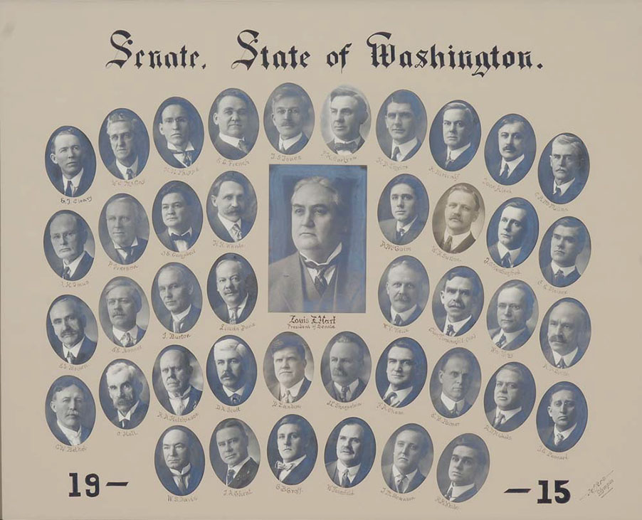 Senate class photo for the class of 1915