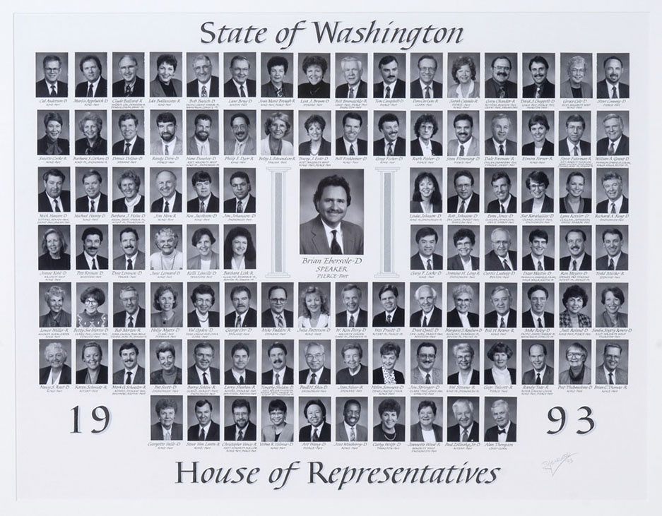 House of Representatives class photo for the class of 1993