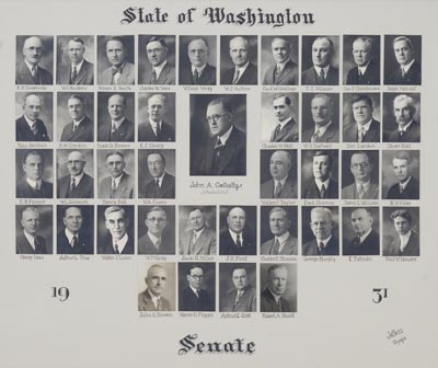 Senate class photo for the class of 1931