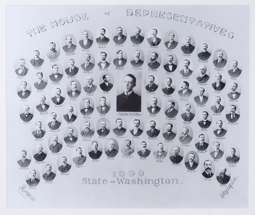 House of Representatives class photo for the class of 1899