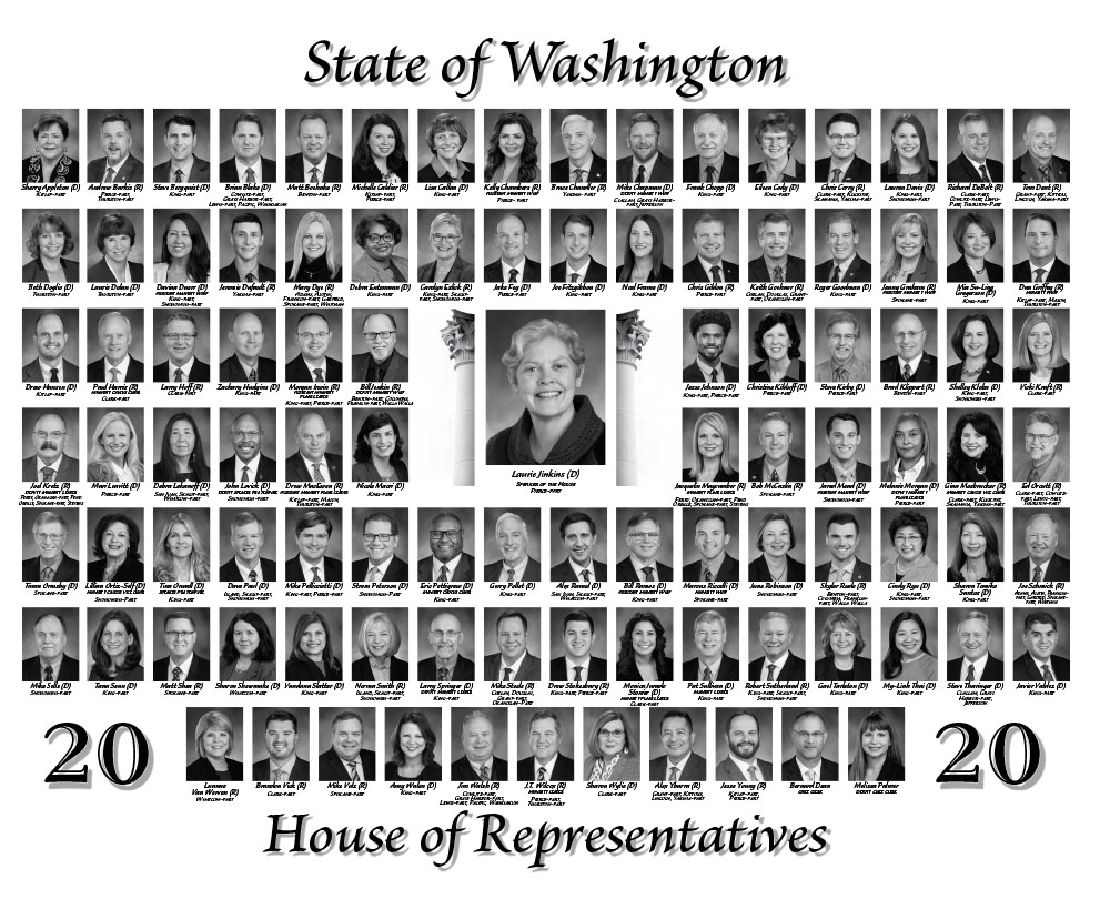 House of Representatives class photo for the class of 2020