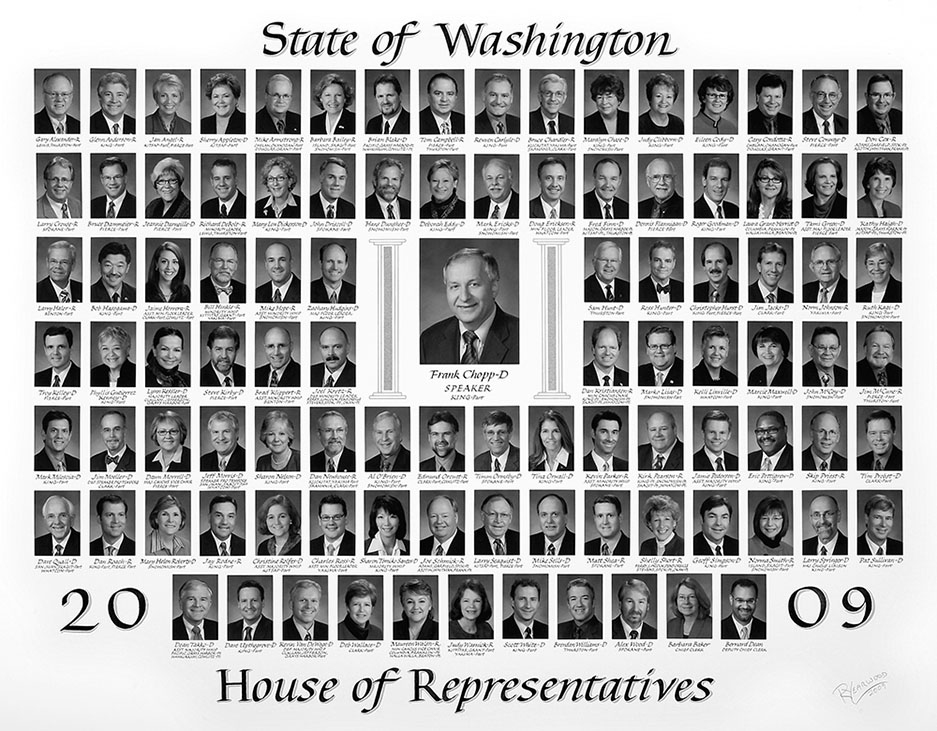 House of Representatives class photo for the class of 2009