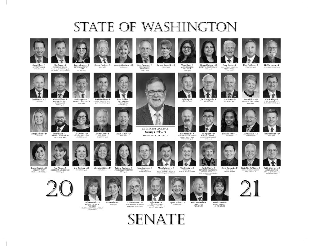 Senate class photo for the class of 2021