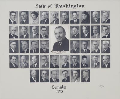 Senate class photo for the class of 1935