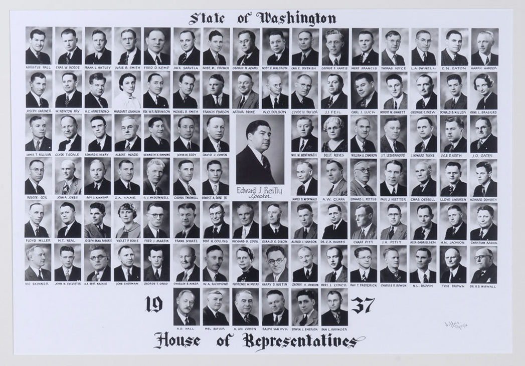 House of Representatives class photo for the class of 1937